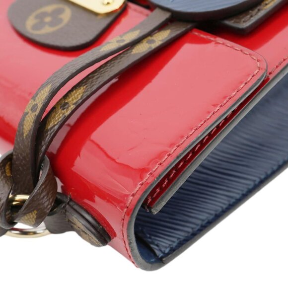 Louis Vuitton  Spring Street Monogram Vernis Epi Shoulder Bag Scarlet - Picture 9 of 14